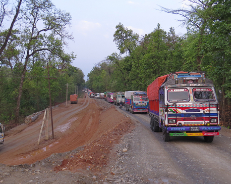 Two-way traffic resumes on Narayanghat-Mugling road